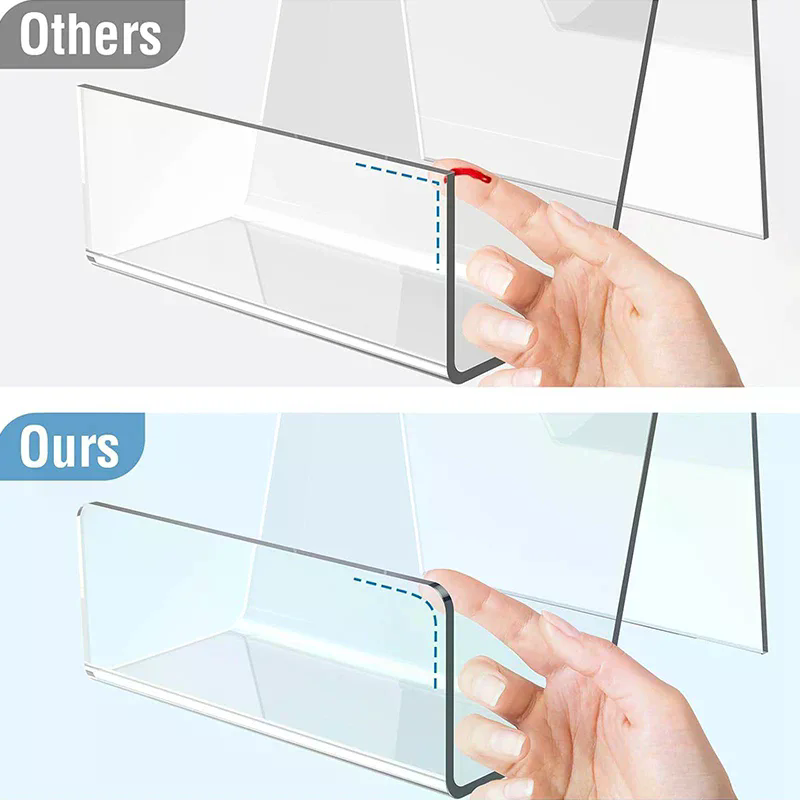 Clear Acrylic Book Stand Holder - 1Pcs 만화책 디스플레이 아크릴 책 디스플레이