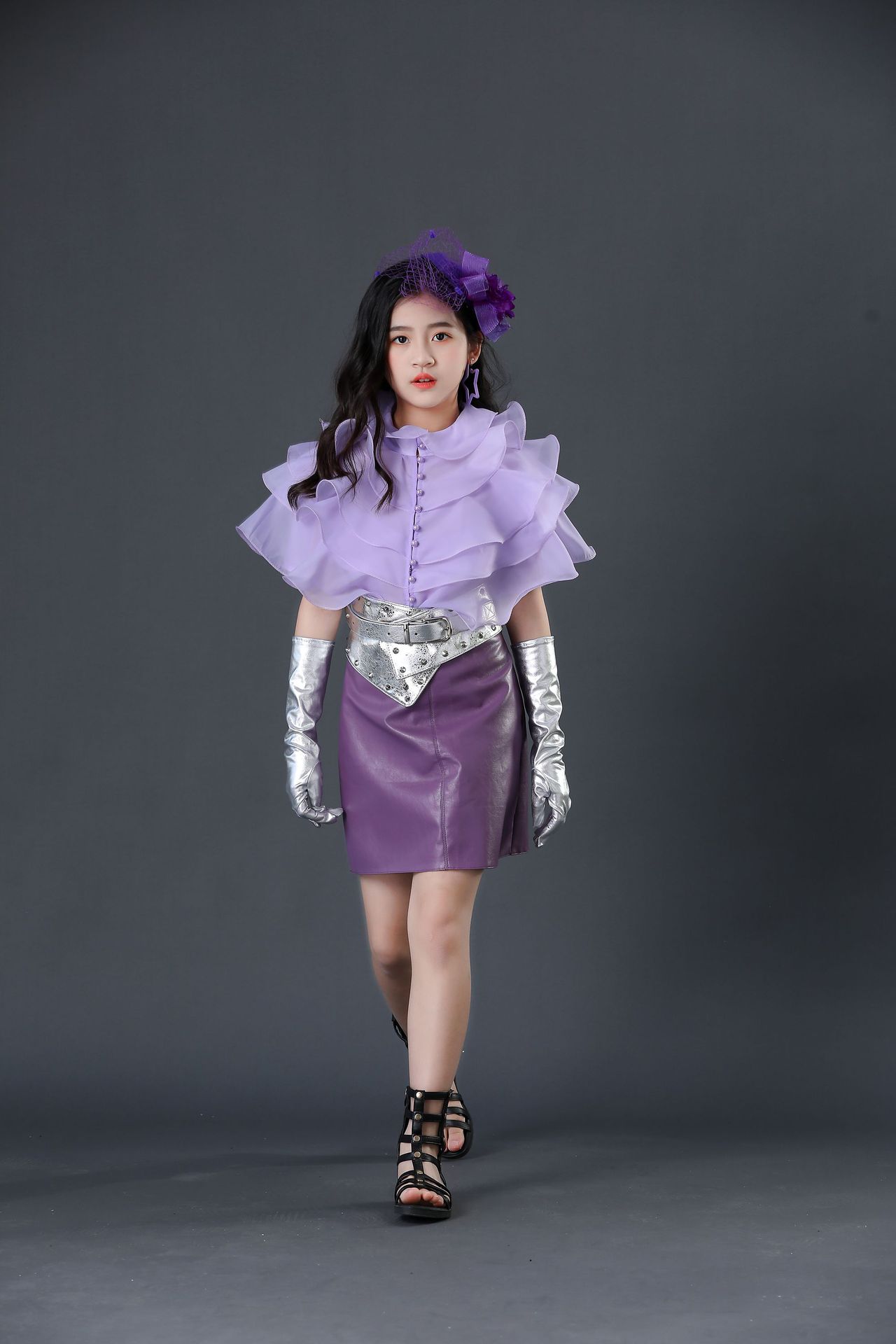 Magazines - 어린이 마카롱 트렌디 의류 소녀 활주로