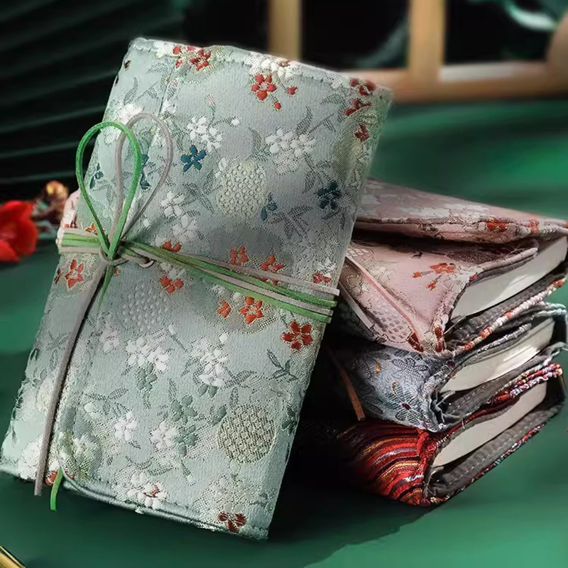 Vintage Leather Journal Notebook - 여자를위한 아름다운 노트 천 커버 복고풍