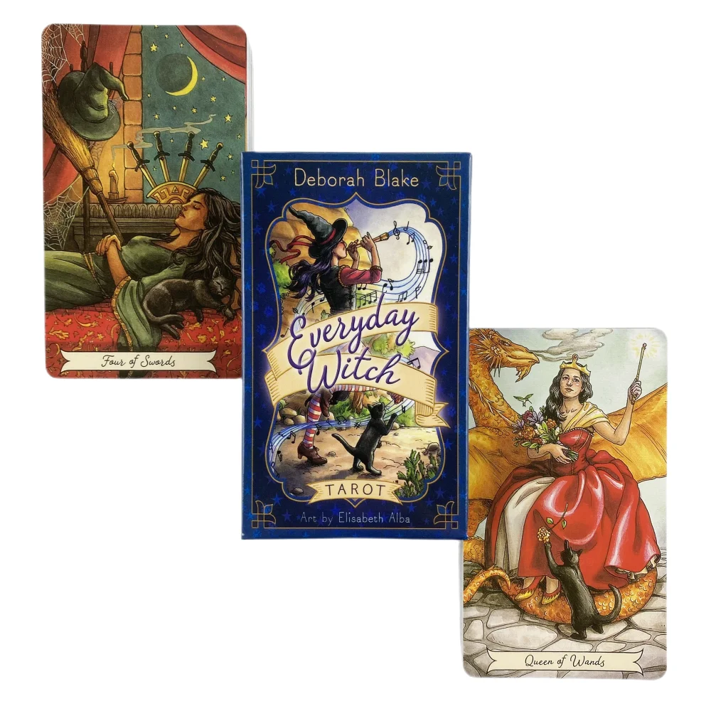 Tarot Deck With Guidebook - Everyday Witch 타로 카드 데크 Oracle