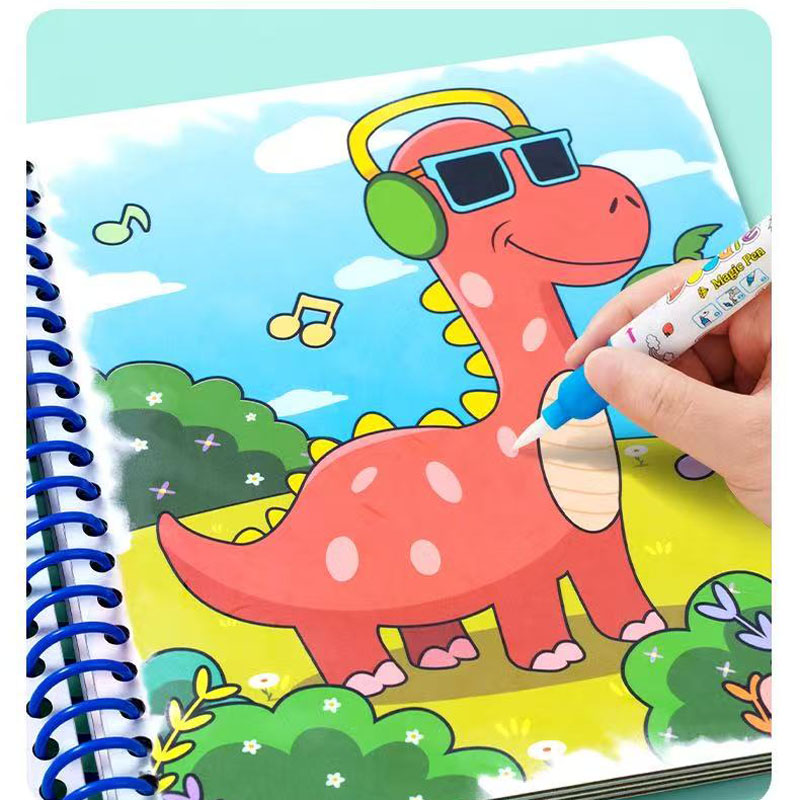 마법의 물 그림책 어린이 그림 장난감 재사용 가능한 색 - Reusable Water Magic Coloring Book 리뷰 및 가격