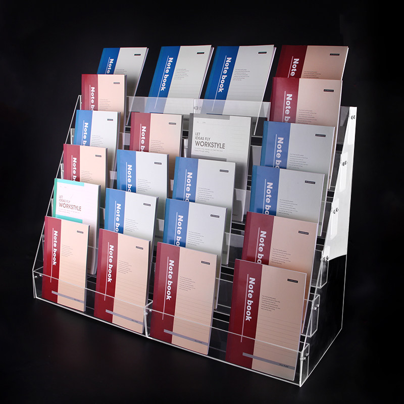계단식 투명 아크릴 노트북 디스플레이 스탠드, 다층 북 - Clear Acrylic Book Stand Holder 리뷰 및 가격