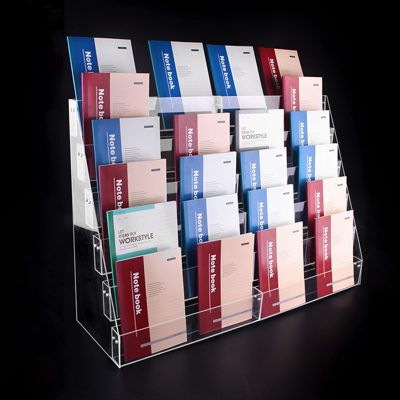 계단식 투명 아크릴 노트북 디스플레이 스탠드, 다층 북 - Clear Acrylic Book Stand Holder 리뷰 및 가격