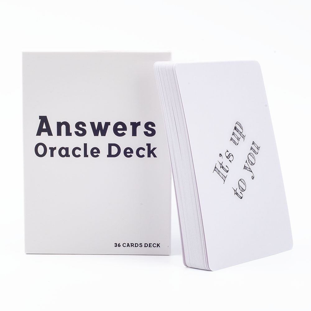 답변 오라클 데크 36 카드 메시지 키워드 및 의미 가 - Tarot Deck With Guidebook 리뷰 및 가격