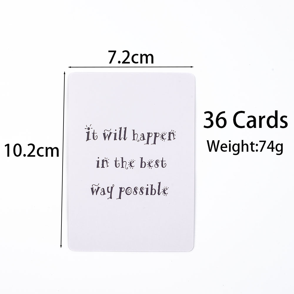 답변 오라클 데크 36 카드 메시지 키워드 및 의미 가 - Tarot Deck With Guidebook 리뷰 및 가격