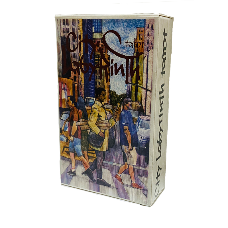 시티 라비린스 타로 카드 78장 세트 영어판 보드 게임 - Tarot Deck With Guidebook 리뷰 및 가격