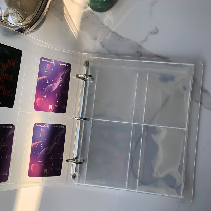 사진 수집용 미니 앨범 스크랩북, 케이팝 카드 바인더, - Kpop Photo Card Binder 3 Inch 리뷰 및 가격