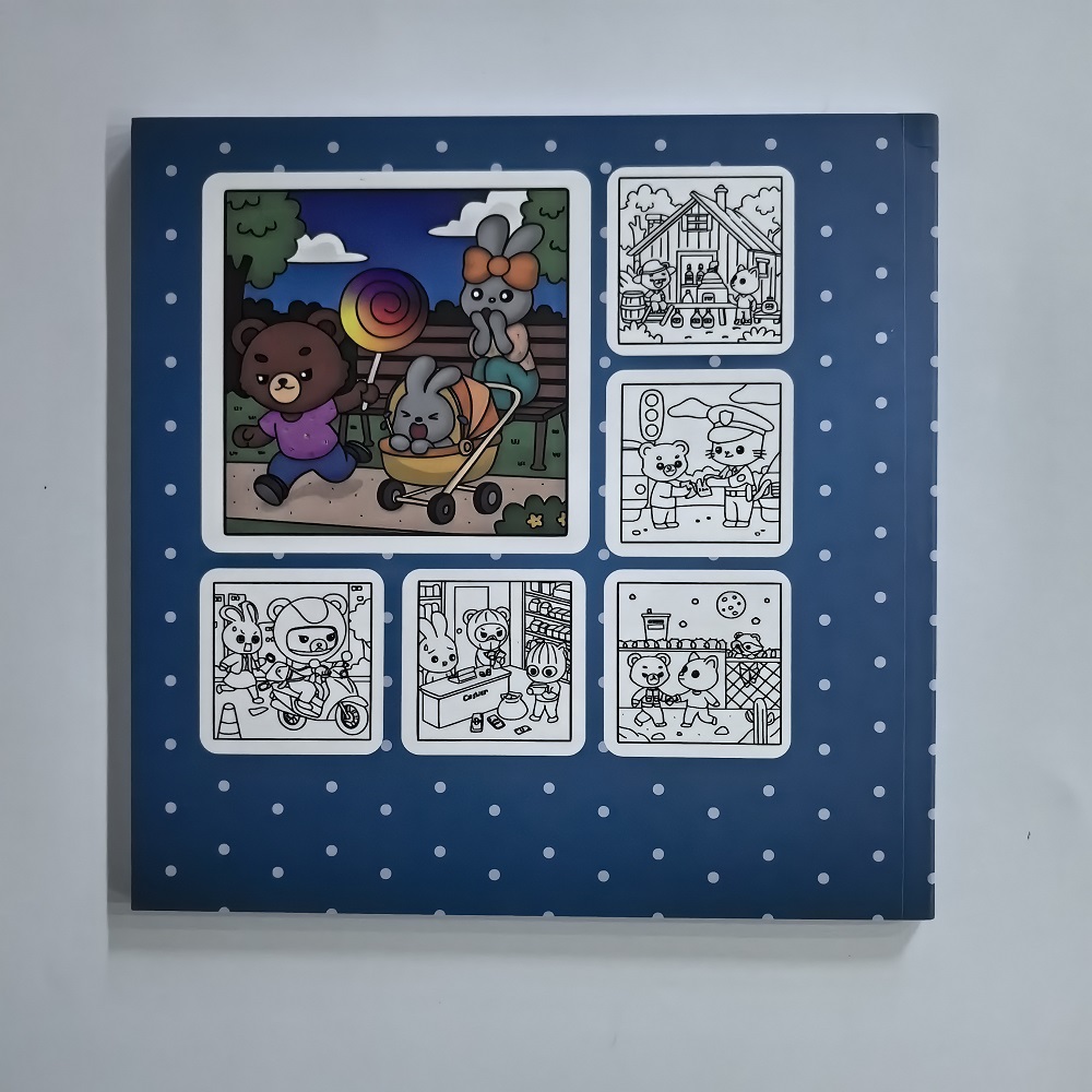퍼지 펠론스 성인 색칠책 - 귀여운 동물 캐릭터가 있는 - Adult Coloring Book Stress Relief 리뷰 및 가격