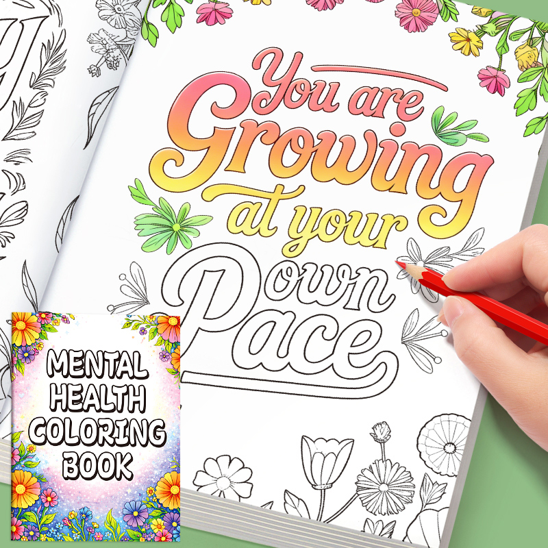 32페이지 성인용 정신 건강 색칠 공부 책 행복한 순간 - Adult Coloring Book Stress Relief 리뷰 및 가격