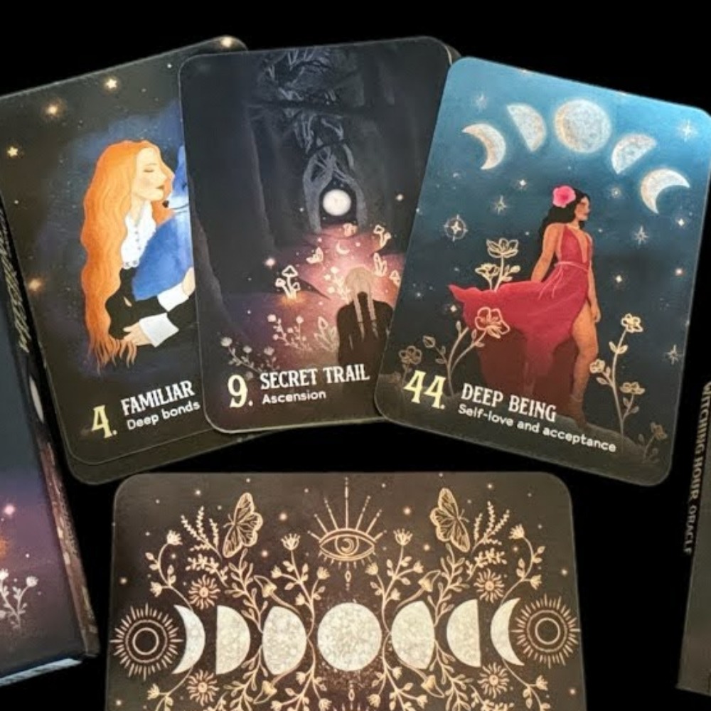 마녀의 시간 오라클 카드는 내면의 마법을 깨우고 44개 - Tarot Deck With Guidebook 리뷰 및 가격