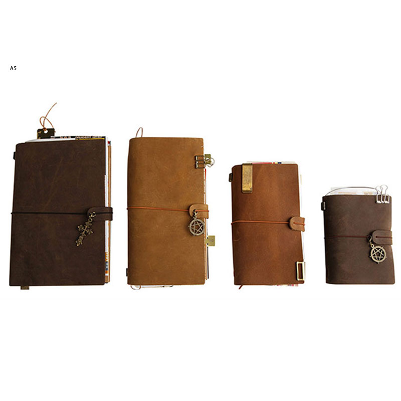 레트로 가죽 커버 노트북, 휴대용 저널, 여행 일기,  - Vintage Leather Journal Notebook 리뷰 및 가격