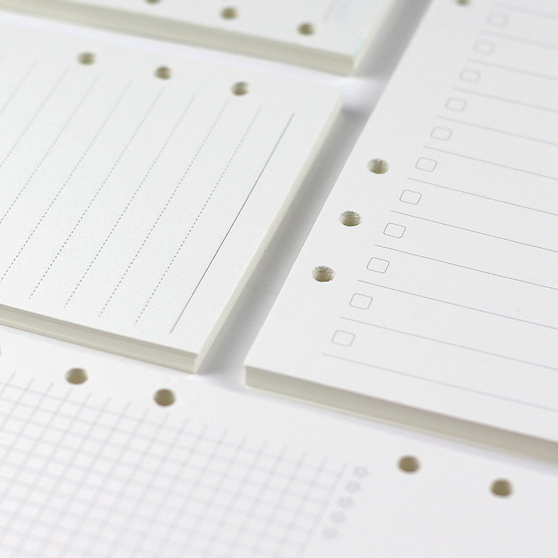 A5 A6 루즈리프 노트 리필 스프링 바인더 플래너 내 - A5 Spiral Dotted Grid Notebook 리뷰 및 가격
