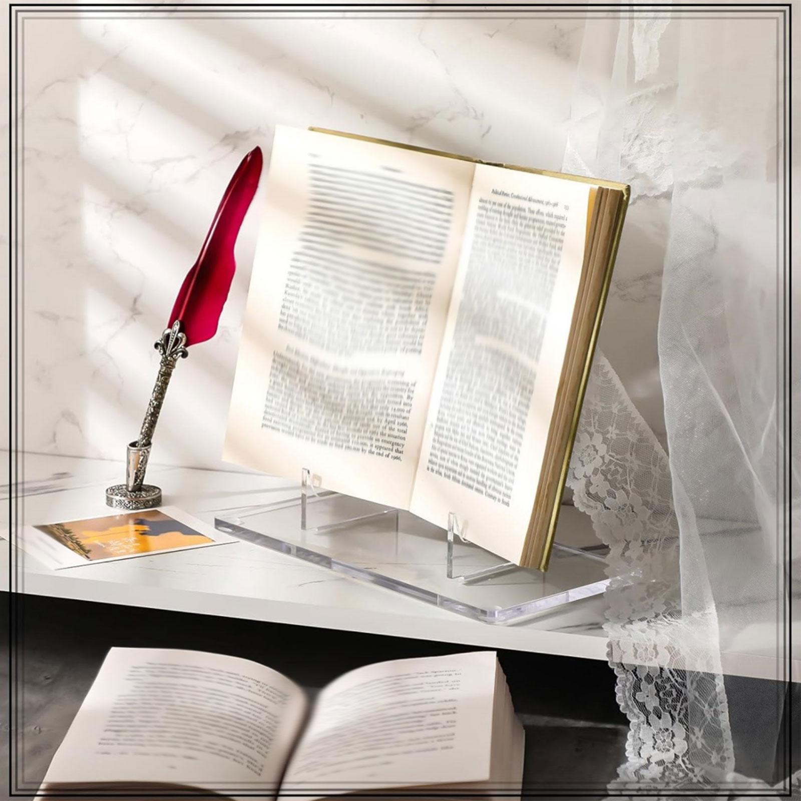 디스플레이 스탠드 아크릴 투명 플레이트 홀더 책 프레임 - Clear Acrylic Book Stand Holder 리뷰 및 가격
