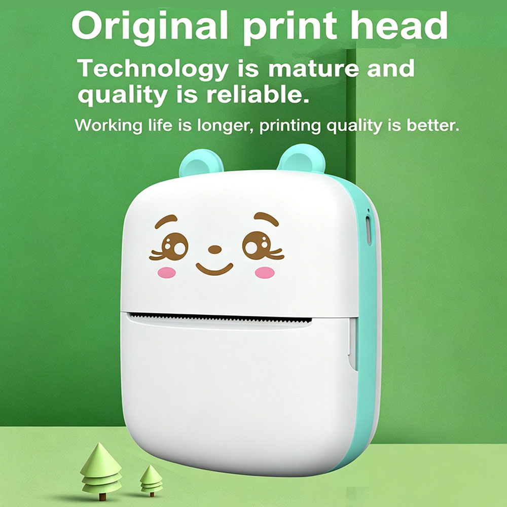 미니 휴대용 포켓 잉크리스 감열 프린터 블루투스 USB - Mini Pocket Thermal Printer Paper Roll 리뷰 및 가격