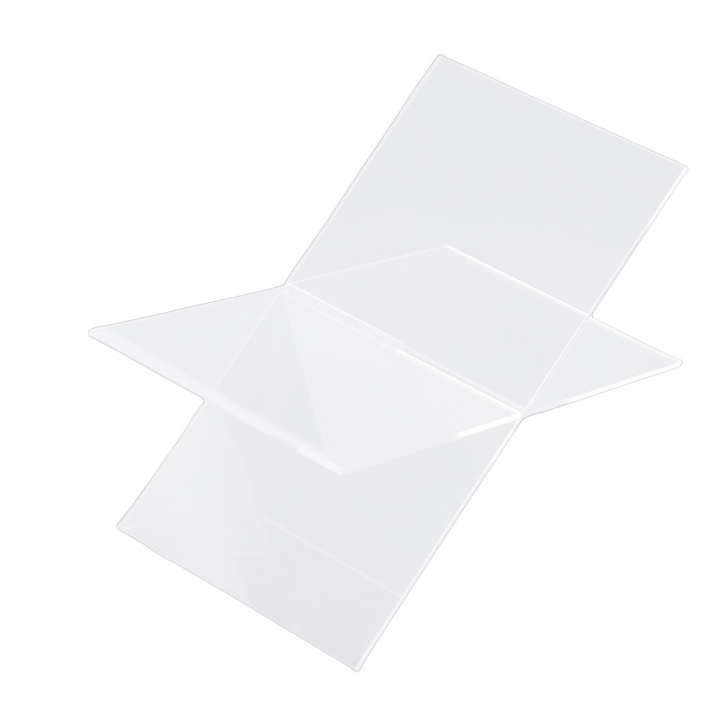 X자형 디자인 아크릴 책 거치대 1세트, 투명 아크릴  - Clear Acrylic Book Stand Holder 리뷰 및 가격