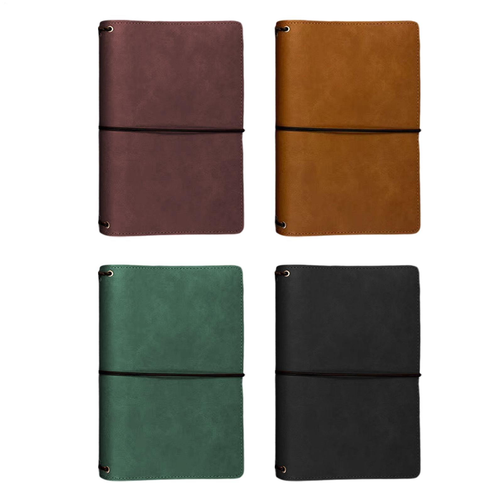 A5 노트북 커버 빈티지 PU 가죽 저널 보호 슬리브  - Vintage Leather Journal Notebook 리뷰 및 가격
