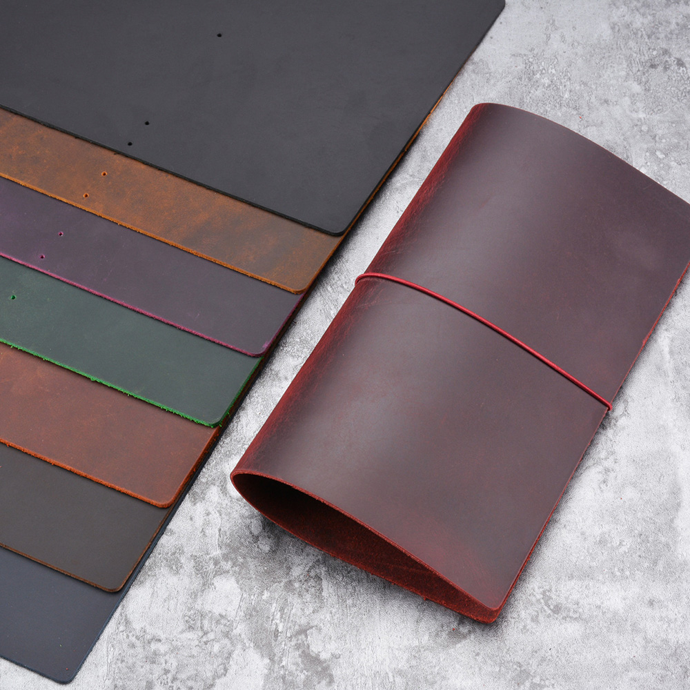 DIY 노트 커버 크레이지 호스 가죽 A5/A6/스탠다 - Vintage Leather Journal Notebook 리뷰 및 가격