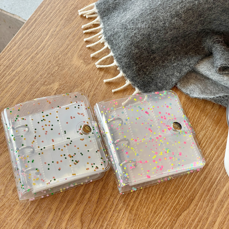 MINKYS Kawaii Bling Star 1/2/3 - Kpop Photo Card Binder 3 Inch 리뷰 및 가격