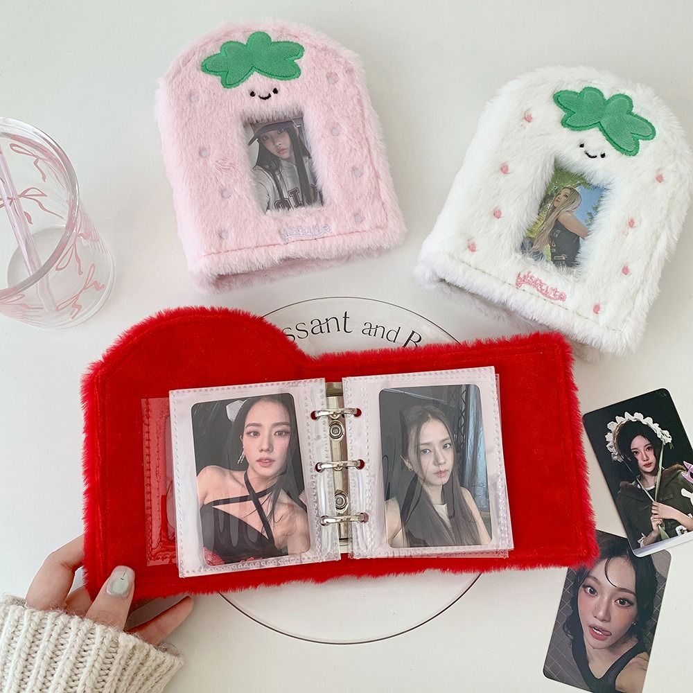 달콤한 사진 앨범 A8 3인치 포토 카드 바인더 딸기  - Kpop Photo Card Binder 3 Inch 리뷰 및 가격